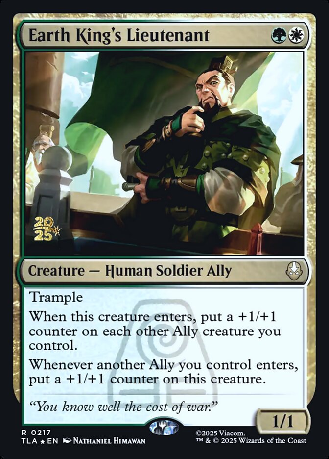 Earth King's Lieutenant card front