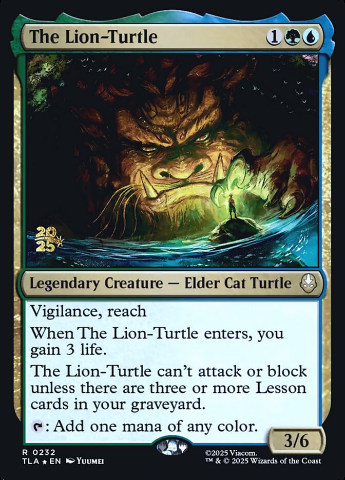 The Lion-Turtle card front