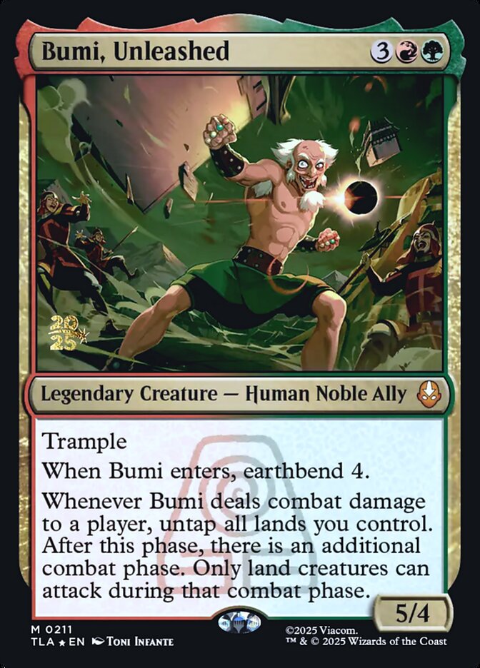 Bumi, Unleashed card front