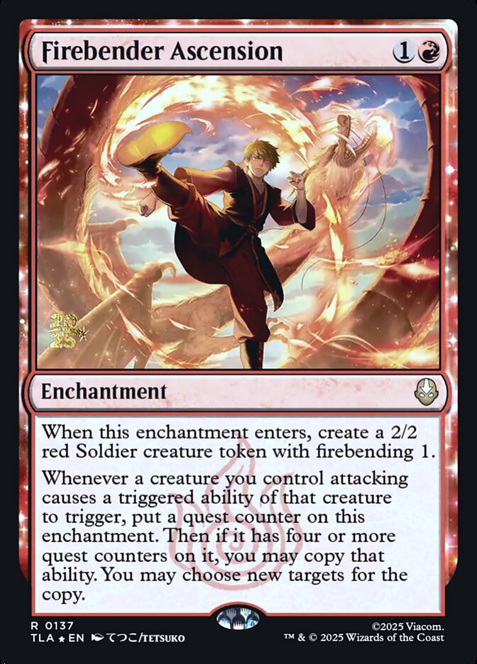 Firebender Ascension card front