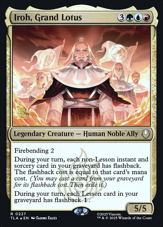 Iroh, Grand Lotus card front