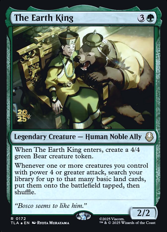 The Earth King card front