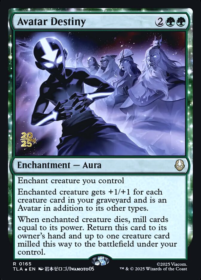Avatar Destiny card front