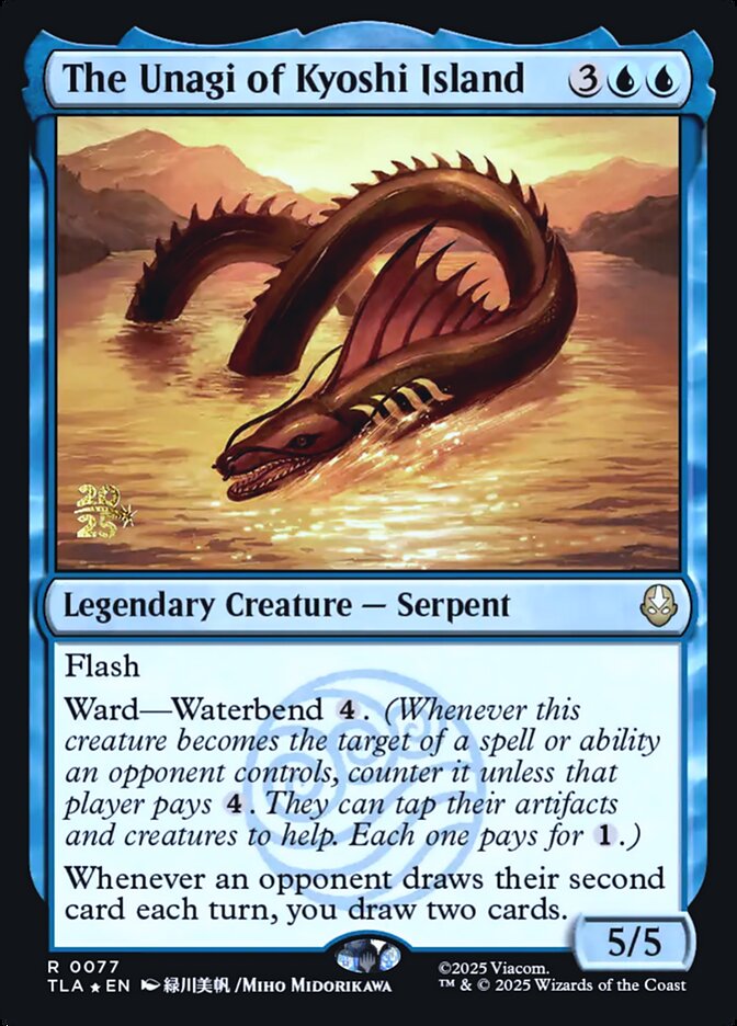 The Unagi of Kyoshi Island card front