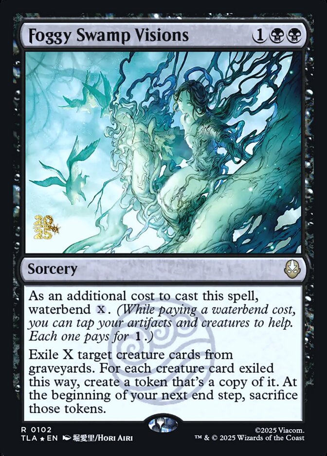 Foggy Swamp Visions card front