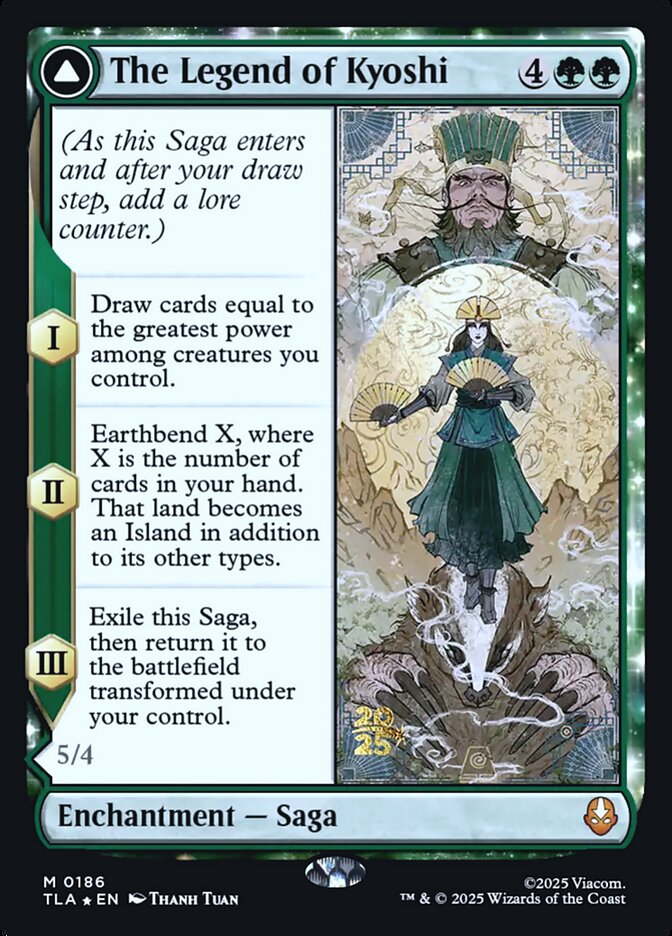 The Legend of Kyoshi card front