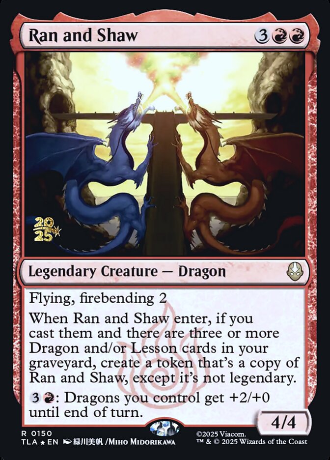 Ran and Shaw card front