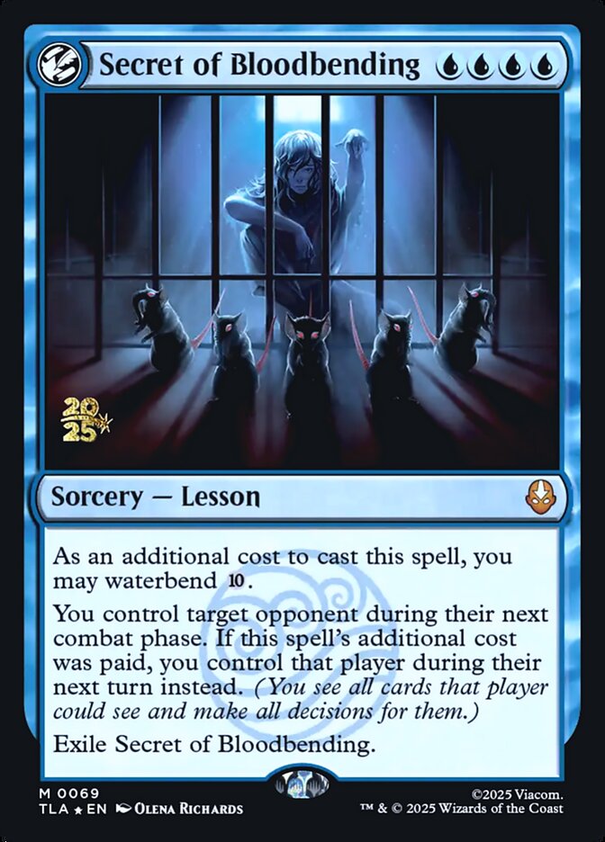 Secret of Bloodbending card front