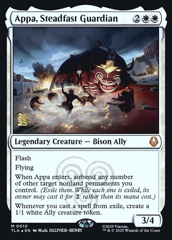 Appa, Steadfast Guardian card front