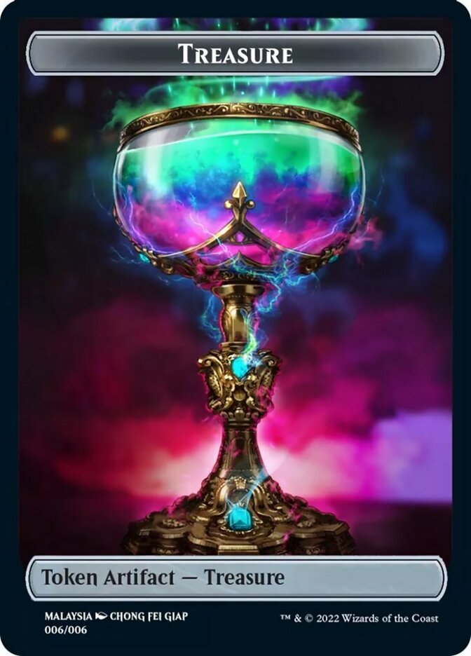 Treasure card front