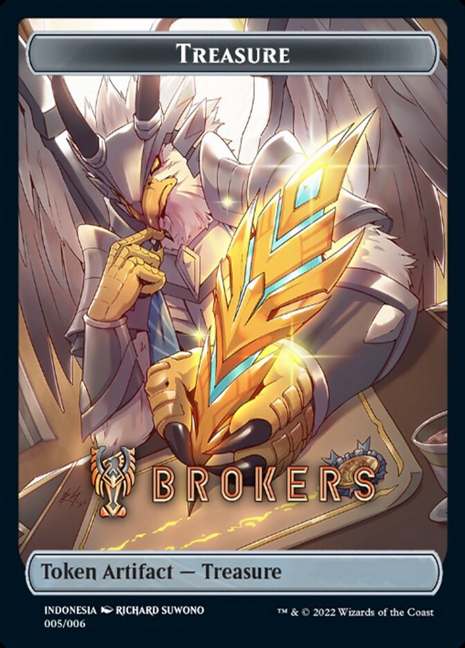 Treasure card front