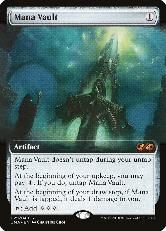 Mana Vault card front
