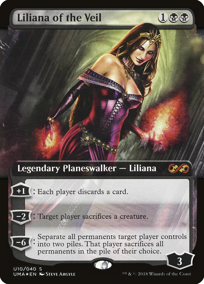 Liliana of the Veil card front