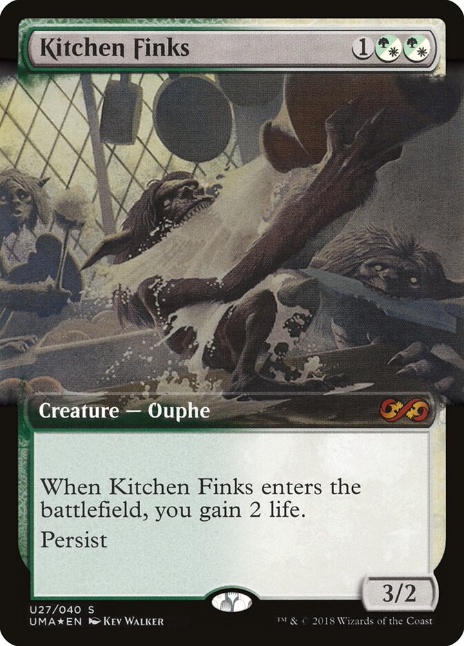 Kitchen Finks card front