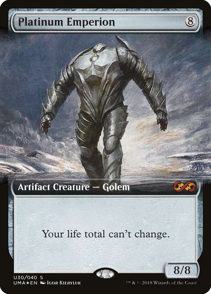 Platinum Emperion card front