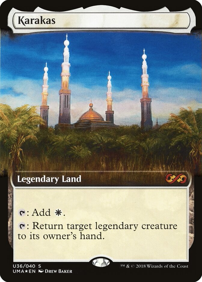 Karakas card front