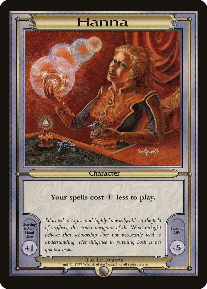 Hanna card front