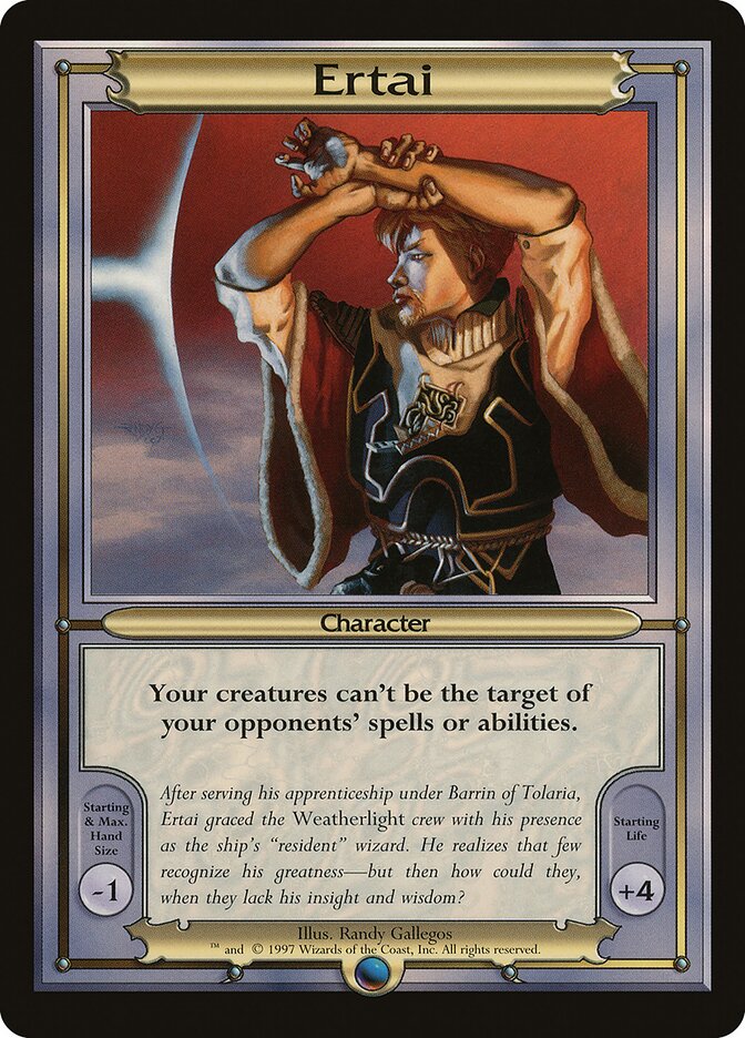 Ertai card front