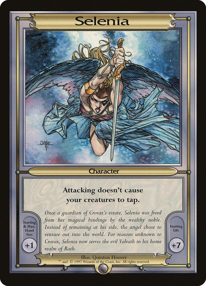 Selenia card front