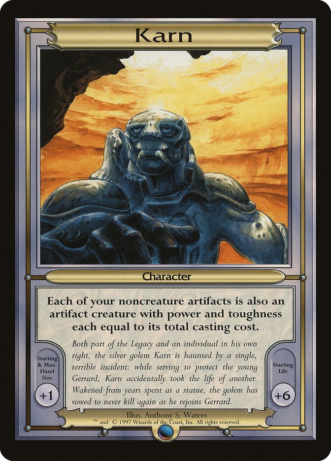 Karn card front