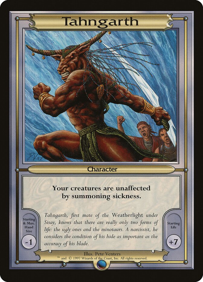 Tahngarth card front