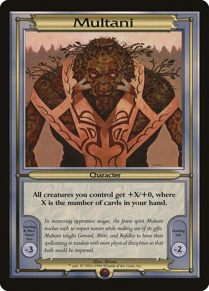 Multani card front