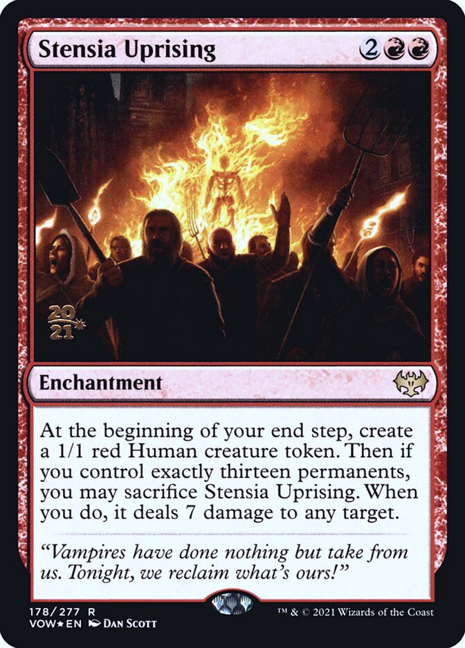 Stensia Uprising card front