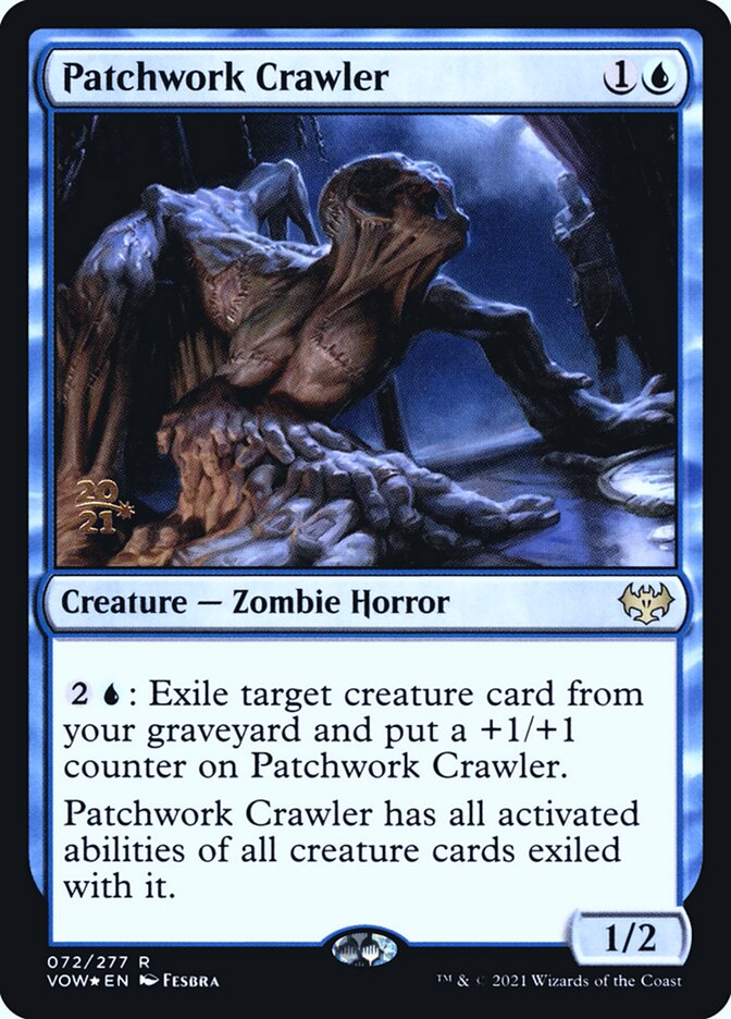 Patchwork Crawler card front