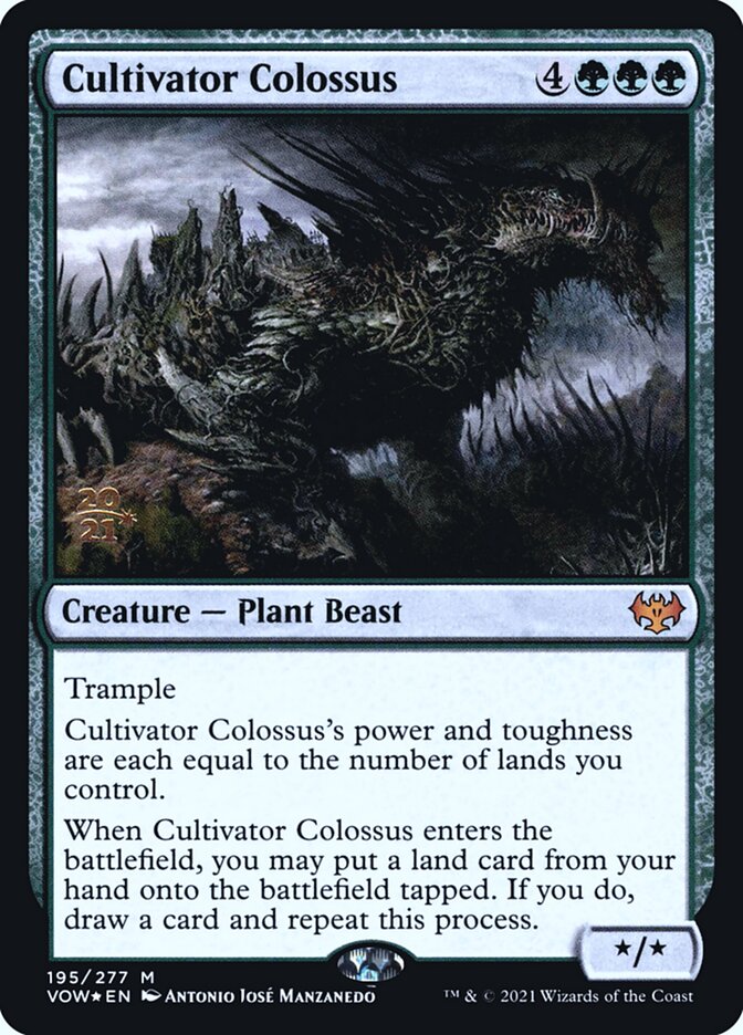 Cultivator Colossus card front