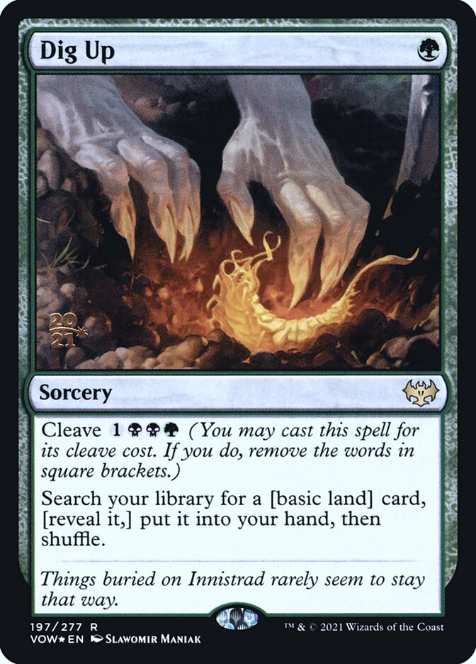 Dig Up card front