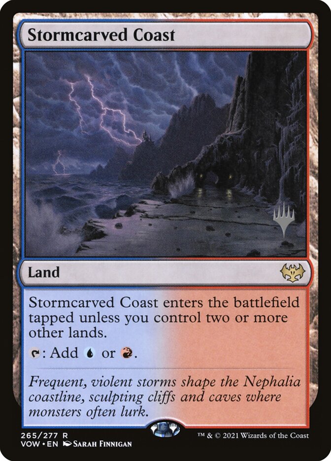 Stormcarved Coast card front