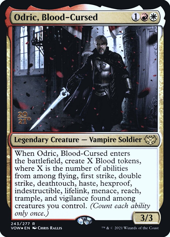 Odric, Blood-Cursed card front