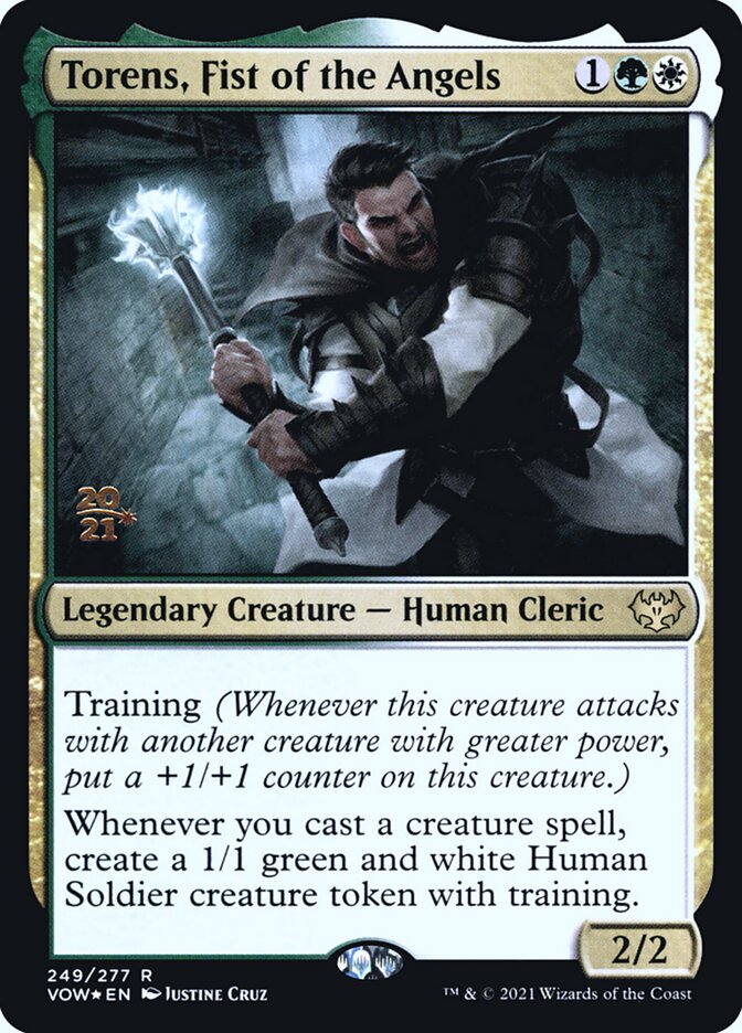 Torens, Fist of the Angels card front