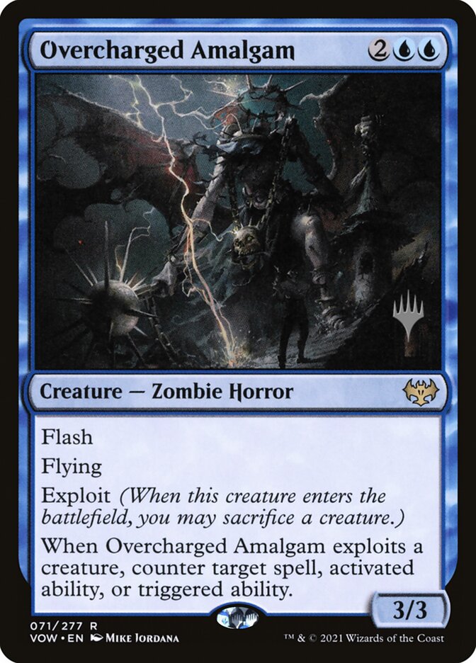 Overcharged Amalgam card front