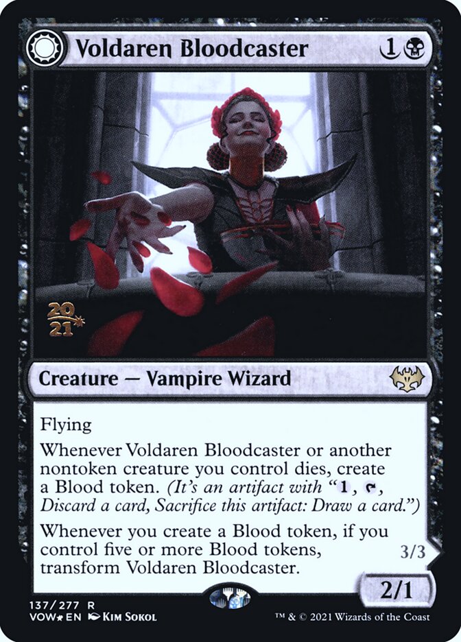 Voldaren Bloodcaster card front