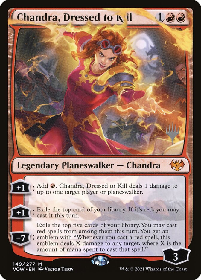 Chandra, Dressed to Kill card front