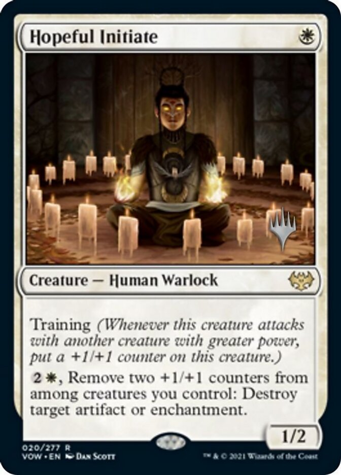Hopeful Initiate card front
