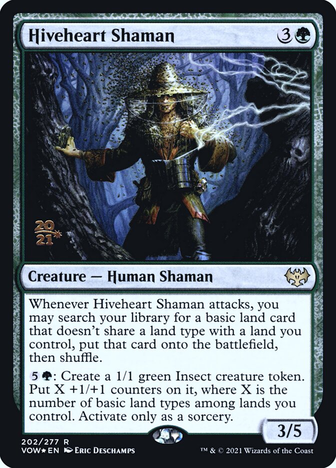Hiveheart Shaman card front