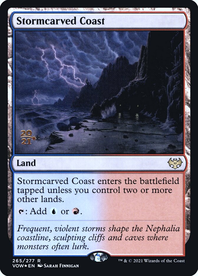 Stormcarved Coast card front