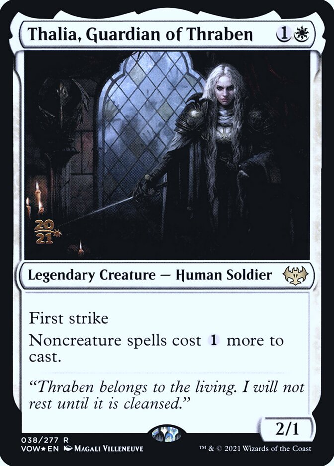 Thalia, Guardian of Thraben card front