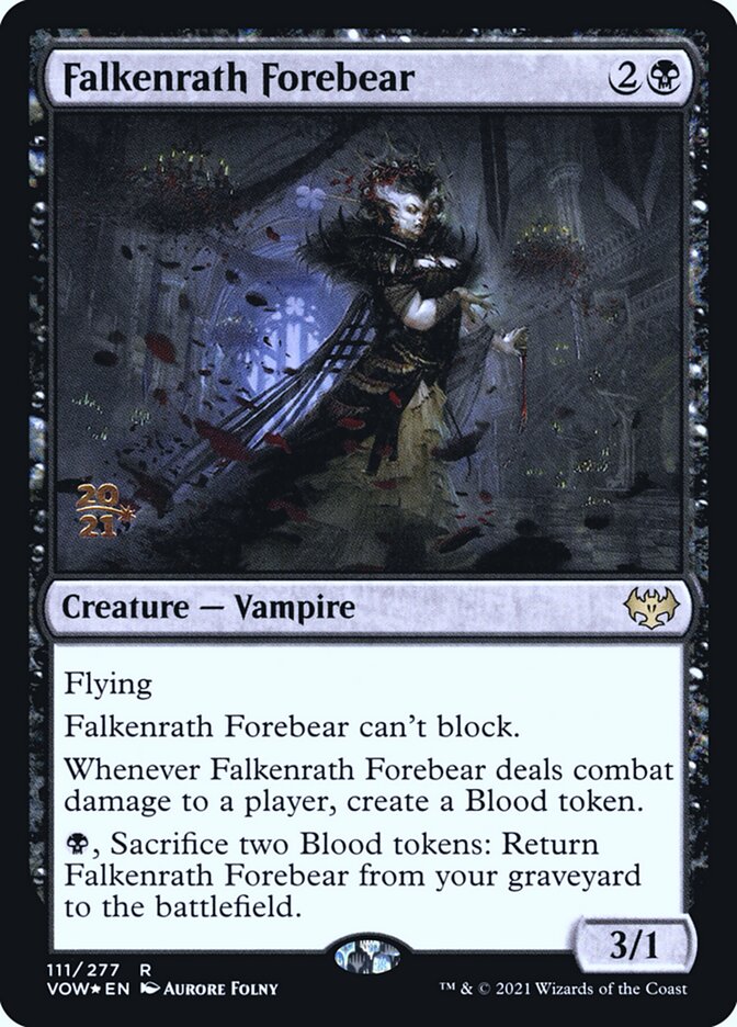 Falkenrath Forebear card front