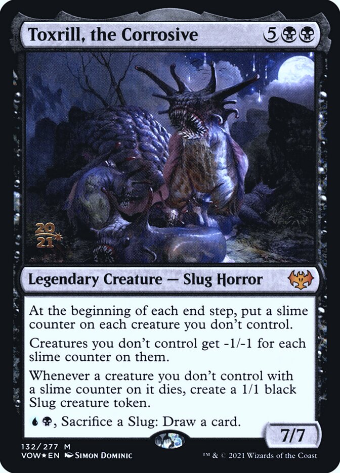 Toxrill, the Corrosive card front