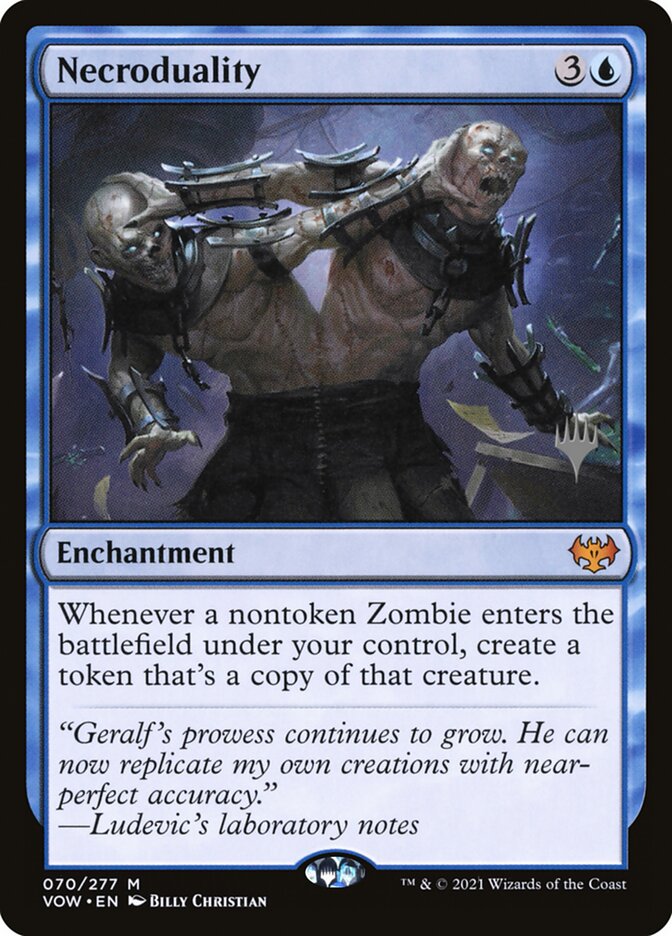 Necroduality card front