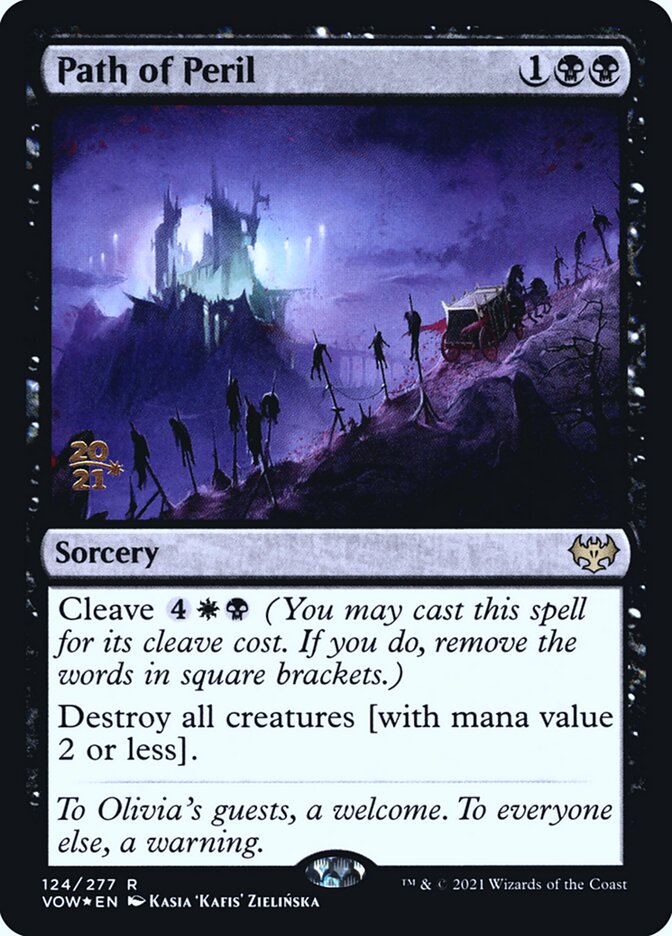 Path of Peril card front