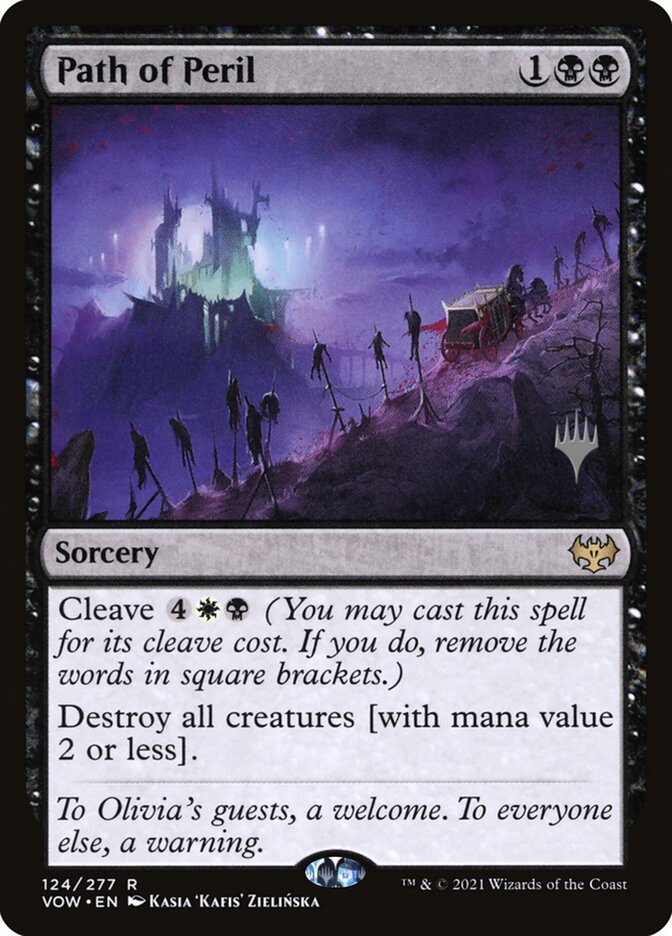 Path of Peril card front