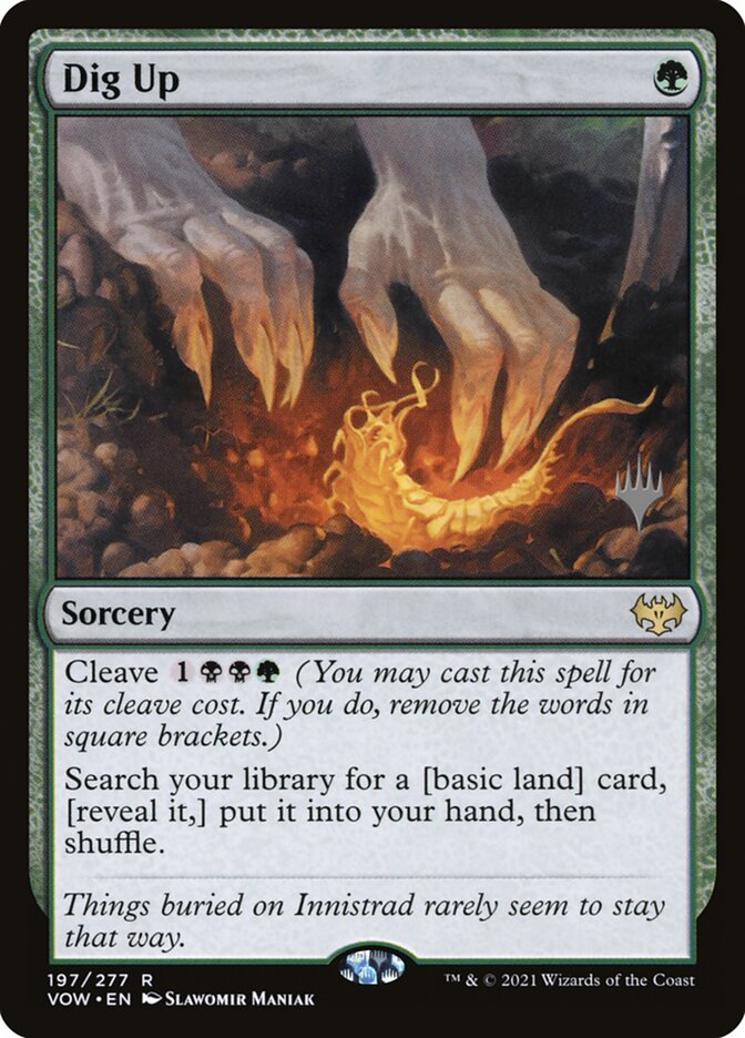 Dig Up card front