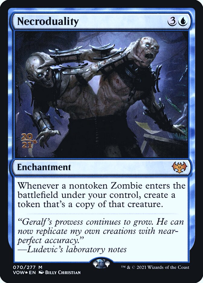 Necroduality card front