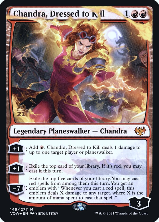 Chandra, Dressed to Kill card front