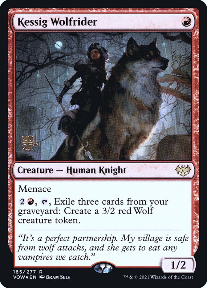 Kessig Wolfrider card front