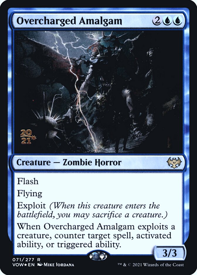 Overcharged Amalgam card front